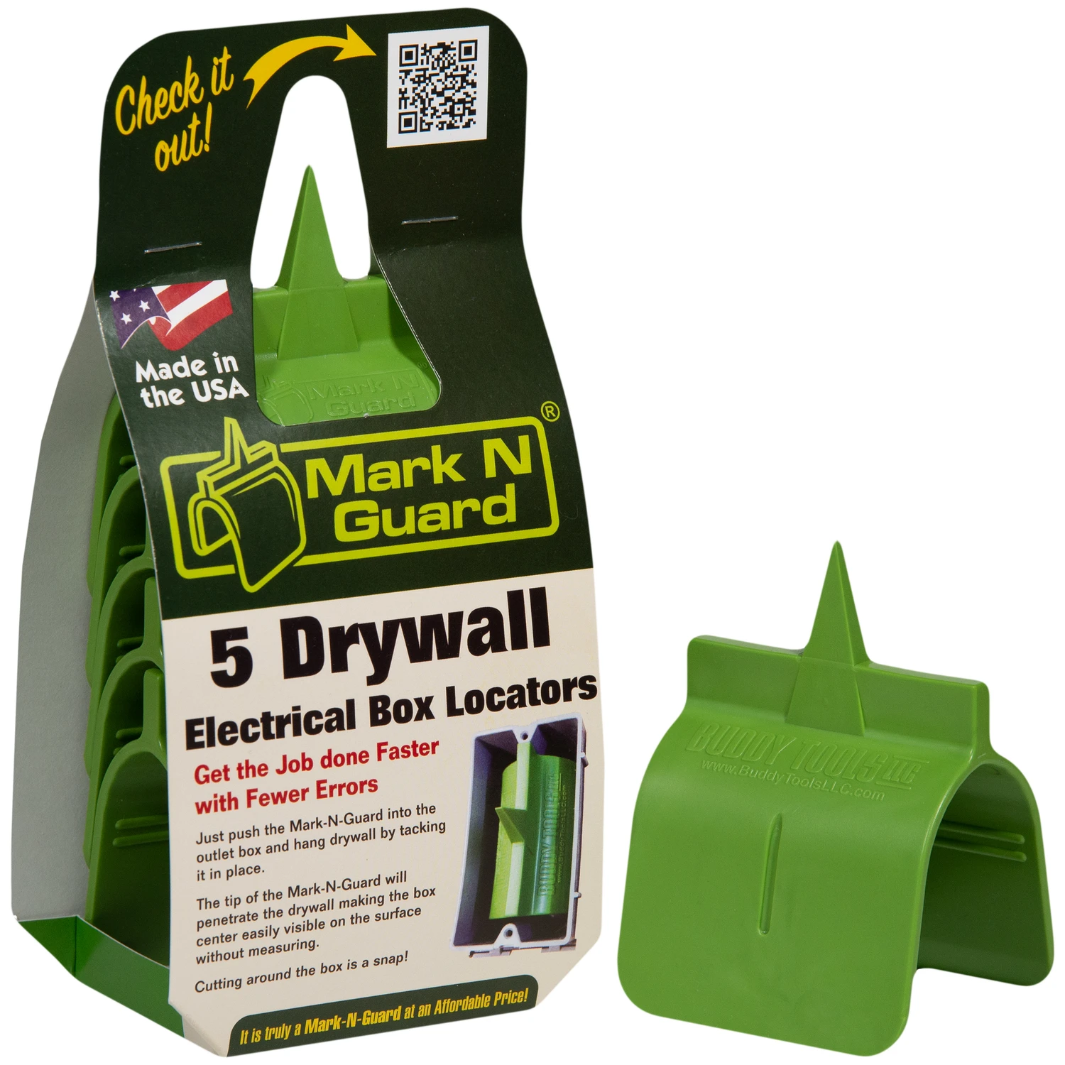 Mark N Guard® by Buddy Tools – Outlet Marker for Drywall Installation –  Easy
